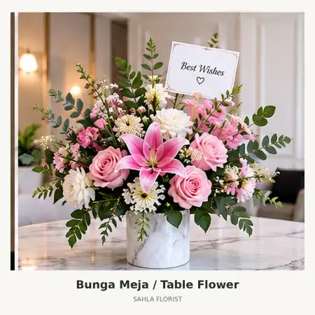 Bunga Meja Doubletree Jakarta