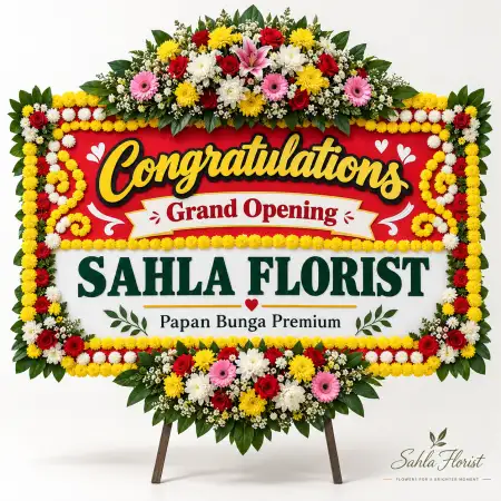 Papan Bunga Ucapan Selamat Doubletree Jakarta