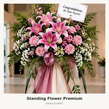 Standing Flowers Doubletree Jakarta
